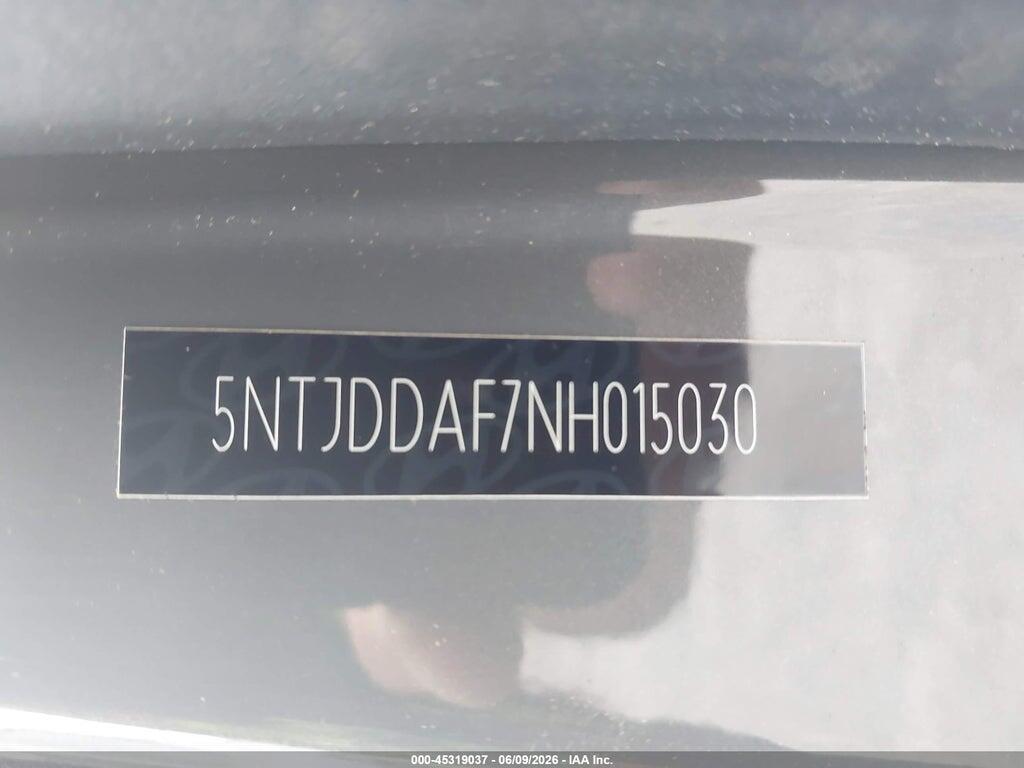 5NTJDDAF7NH015030 2022 HYUNDAI SANTA CRUZ photo no. 9