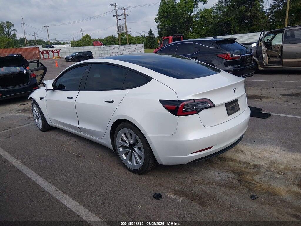 5YJ3E1EA3MF046614 2021 TESLA MODEL 3 photo no. 3
