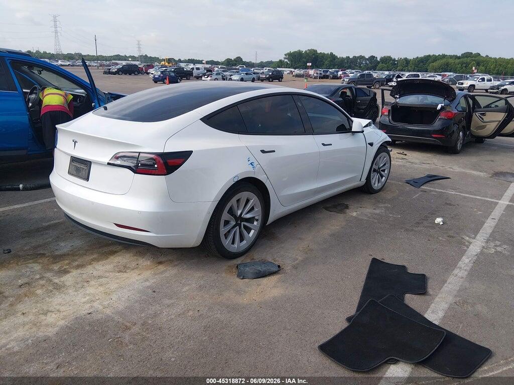 5YJ3E1EA3MF046614 2021 TESLA MODEL 3 photo no. 4