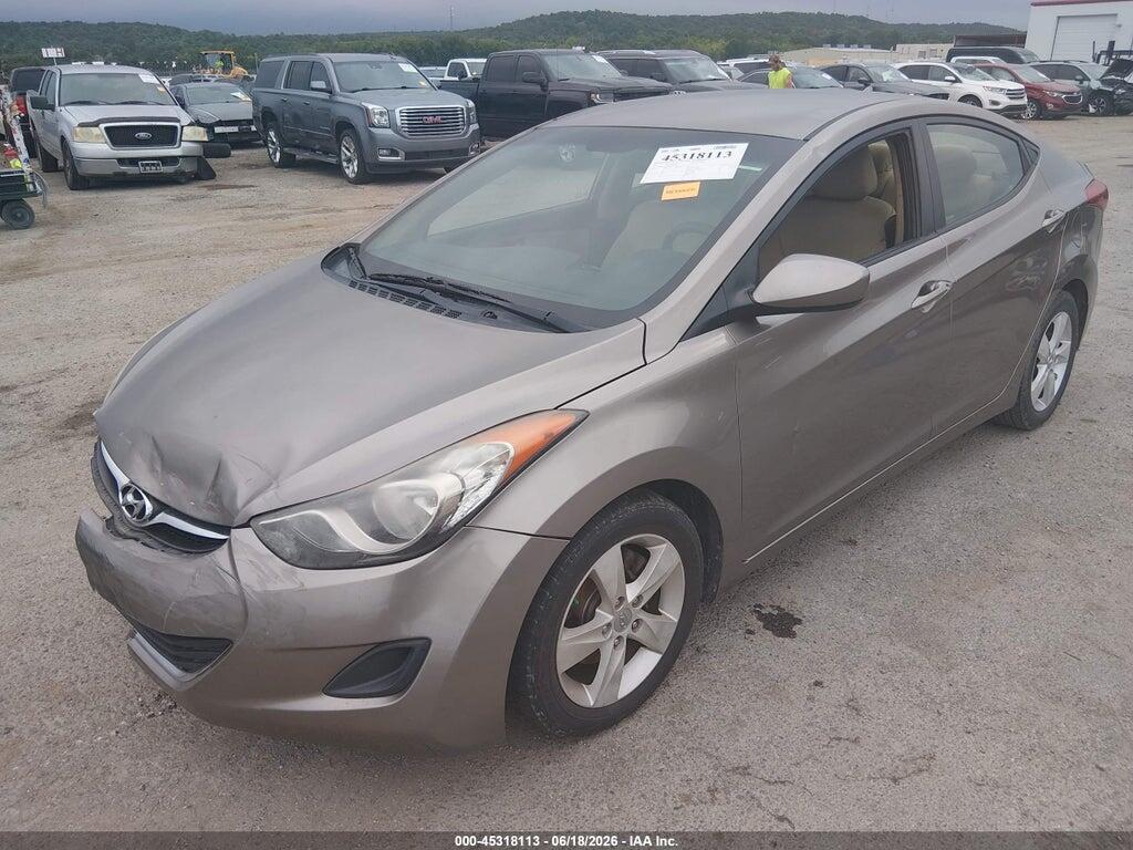 5NPDH4AE0BH007726 2011 HYUNDAI ELANTRA photo no. 2