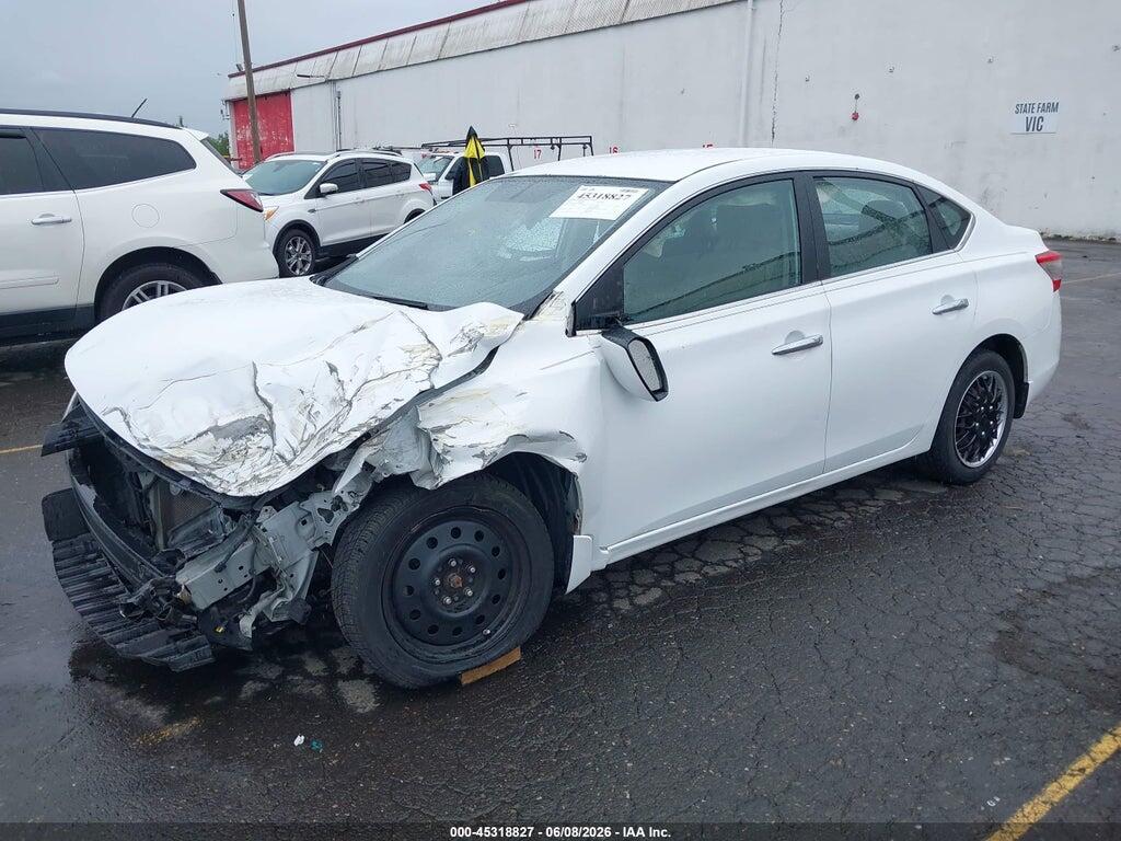 3N1AB7AP3FY380200 2015 NISSAN SENTRA photo no. 2