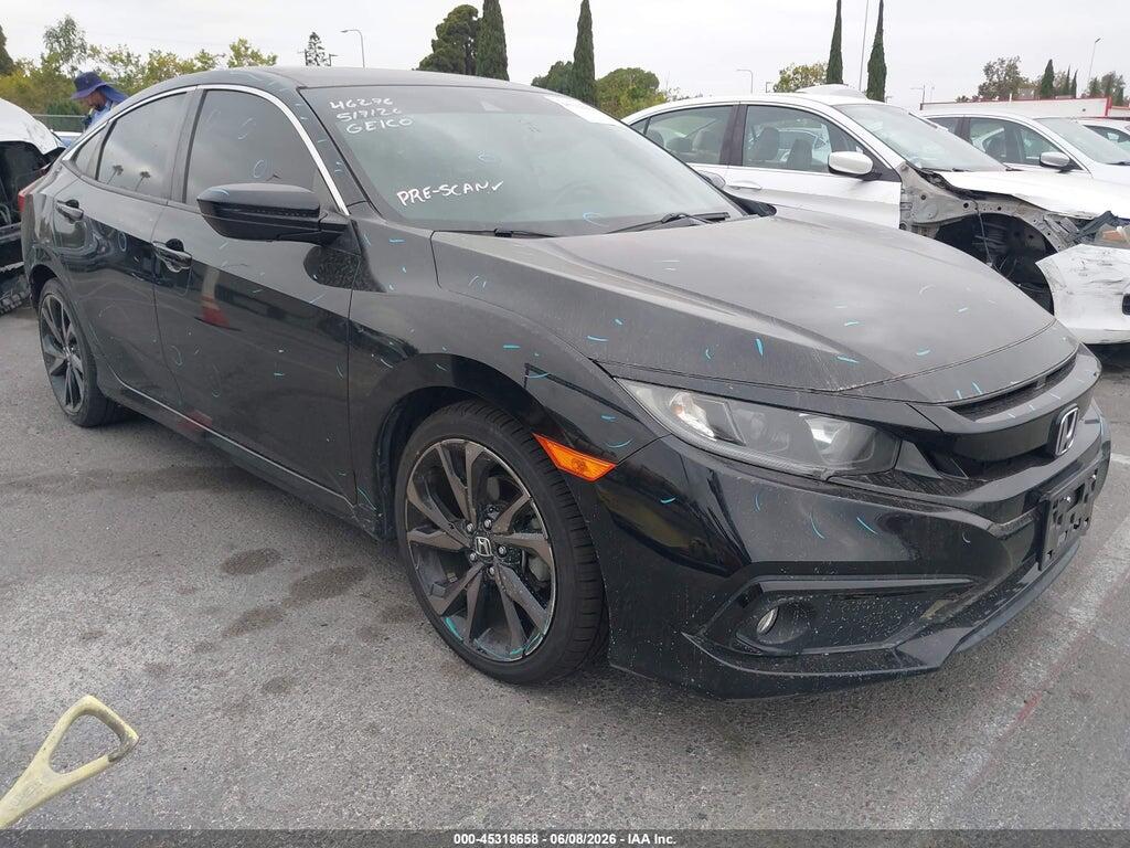 2HGFC2F83MH537622 2021 HONDA CIVIC photo no. 1