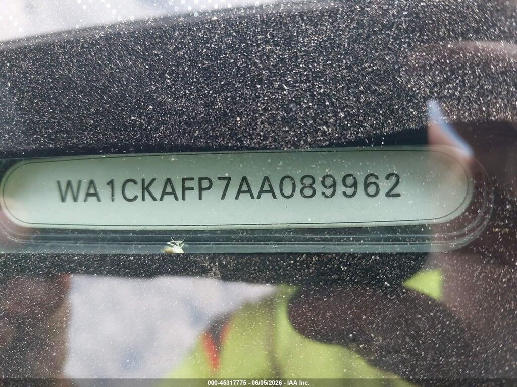 WA1CKAFP7AA089962 2010 AUDI Q5 photo no. 9