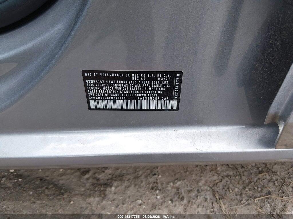 3VWBM7BU8PM028882 2023 VOLKSWAGEN JETTA photo no. 9