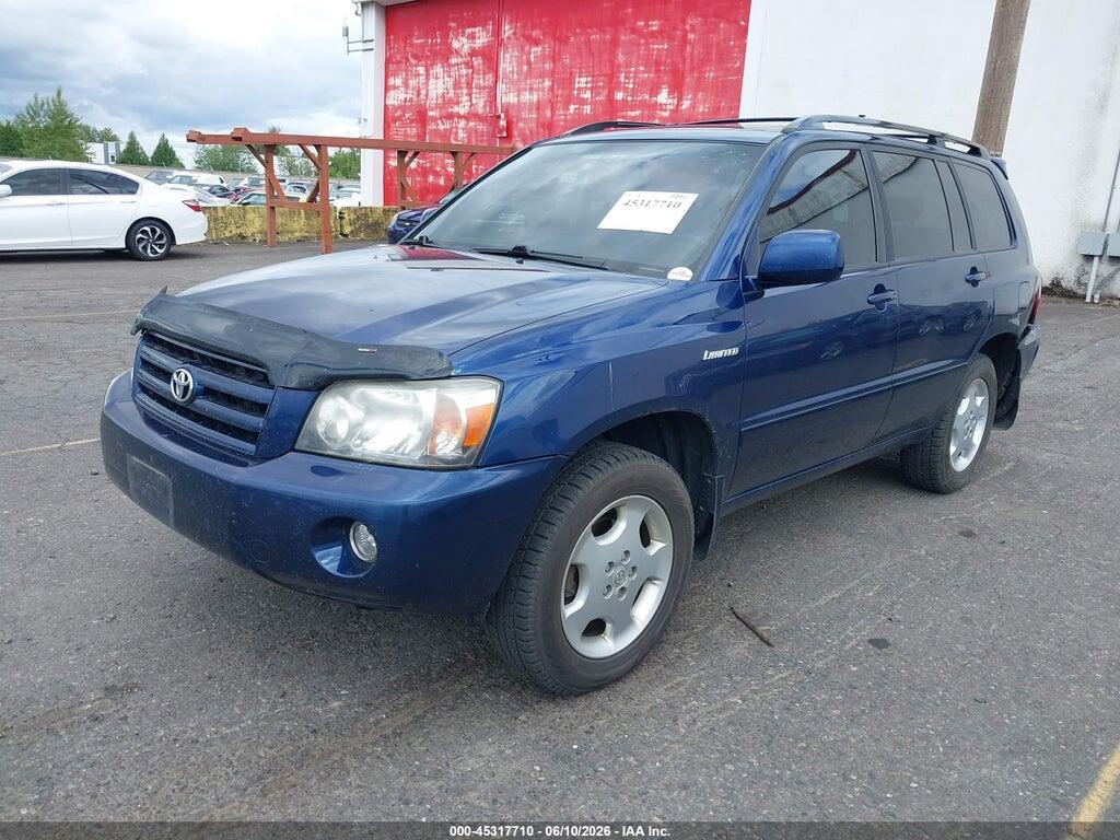 JTEEP21A850087492 2005 TOYOTA HIGHLANDER photo no. 2