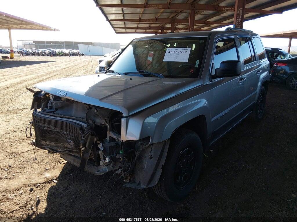 1C4NJPBB3HD173400 2017 JEEP PATRIOT photo no. 2