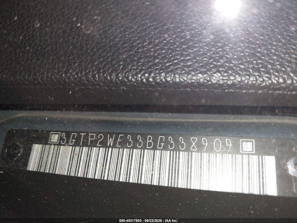 3GTP2WE33BG338909 2011 GMC SIERRA 1500 photo no. 9