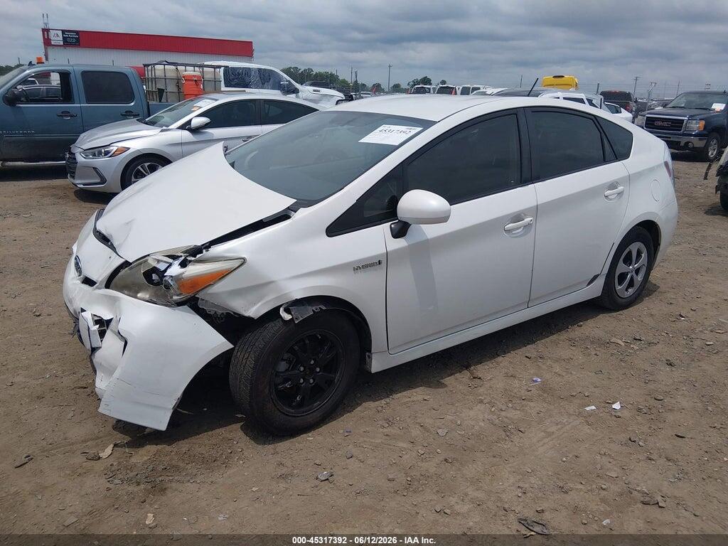 JTDKN3DU7D1674817 2013 TOYOTA PRIUS photo no. 2