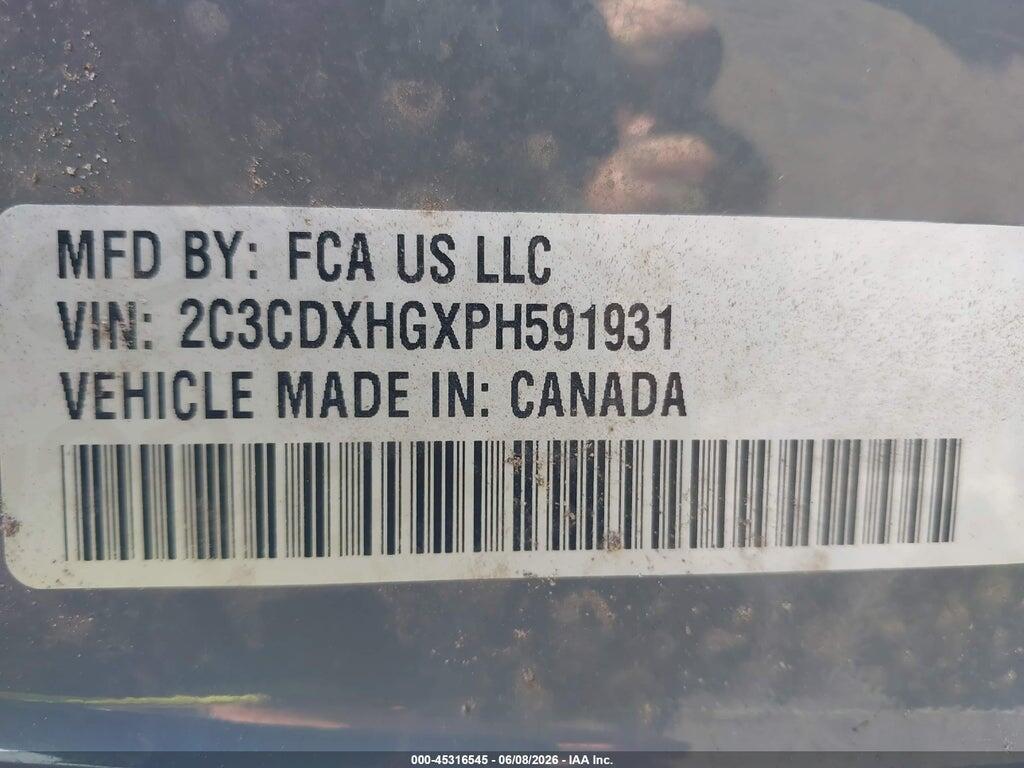 2C3CDXHGXPH591931 2023 DODGE CHARGER photo no. 9