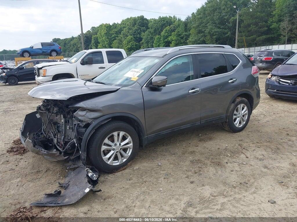 5N1AT2MV2EC772580 2014 NISSAN ROGUE photo no. 2
