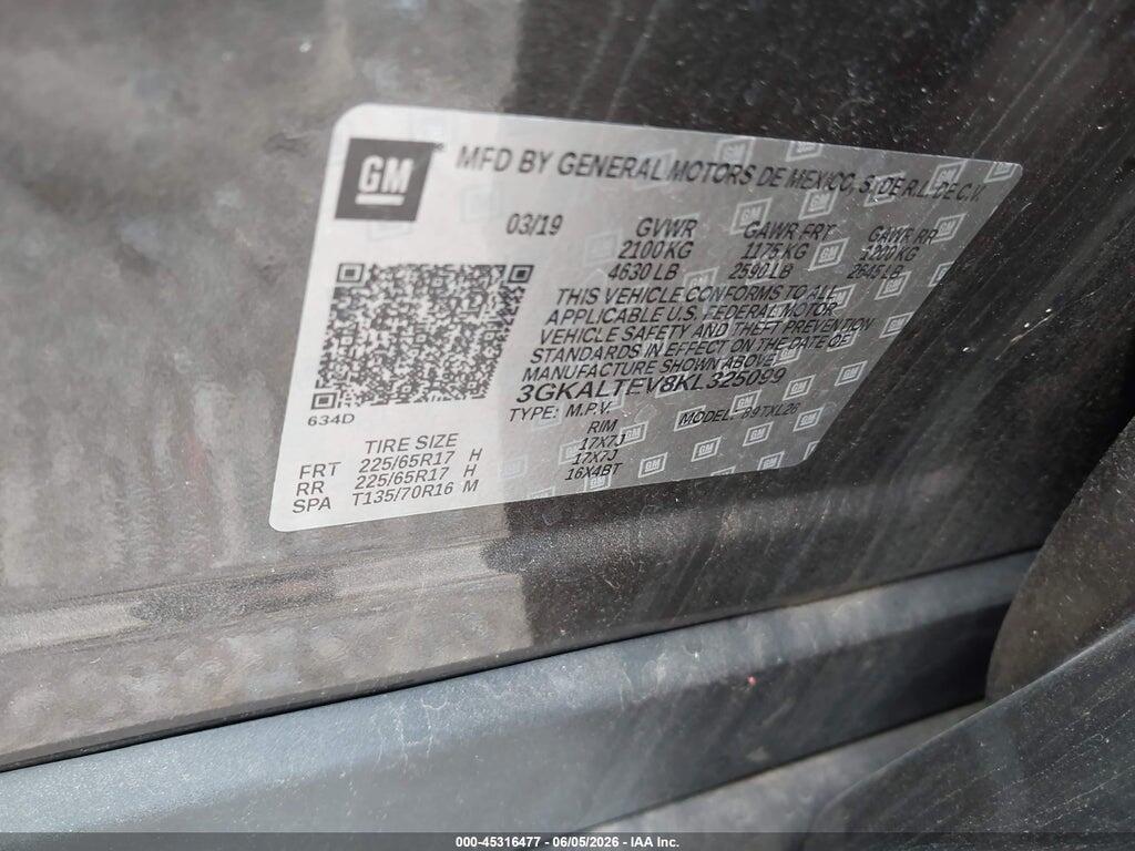 3GKALTEV8KL325099 2019 GMC TERRAIN photo no. 9