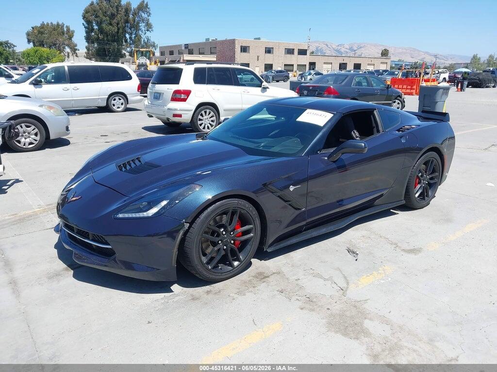 1G1YD2D71E5105160 2014 CHEVROLET CORVETTE STINGRAY photo no. 2