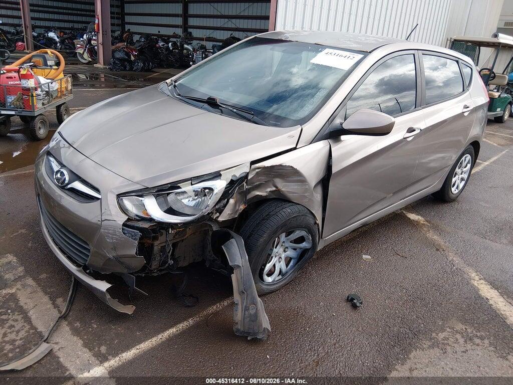 KMHCT5AE4EU181420 2014 HYUNDAI ACCENT photo no. 2