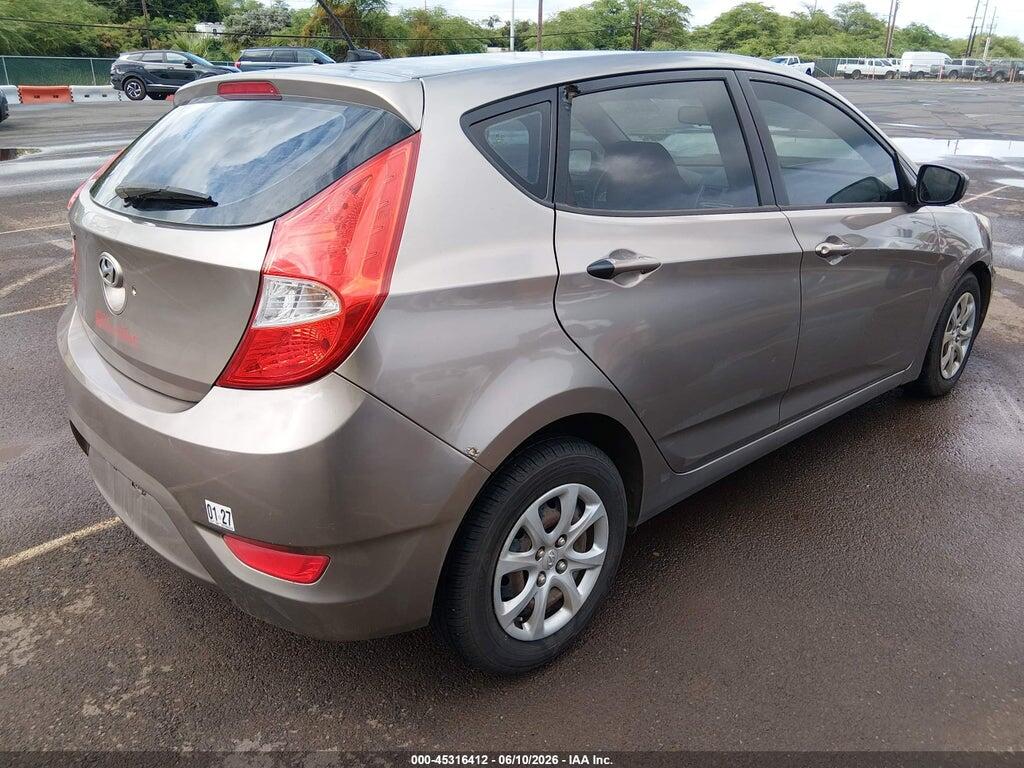 KMHCT5AE4EU181420 2014 HYUNDAI ACCENT photo no. 4