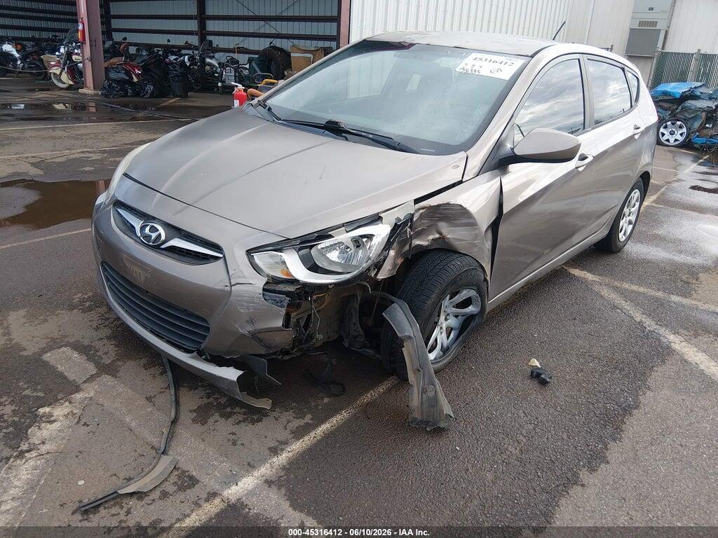 KMHCT5AE4EU181420 2014 HYUNDAI ACCENT photo no. 6
