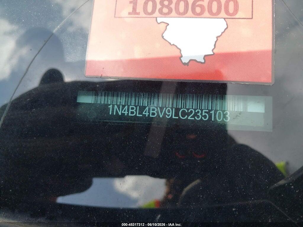 1N4BL4BV9LC235103 2020 NISSAN ALTIMA photo no. 9