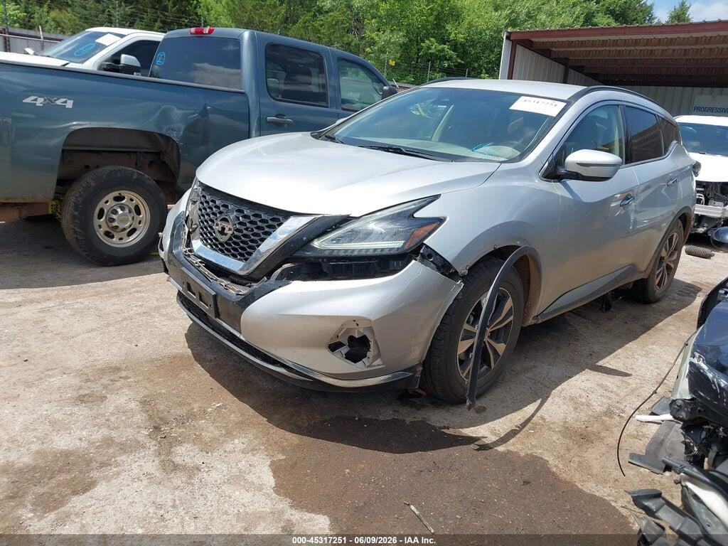 5N1AZ2BS3LN101332 2020 NISSAN MURANO photo no. 2