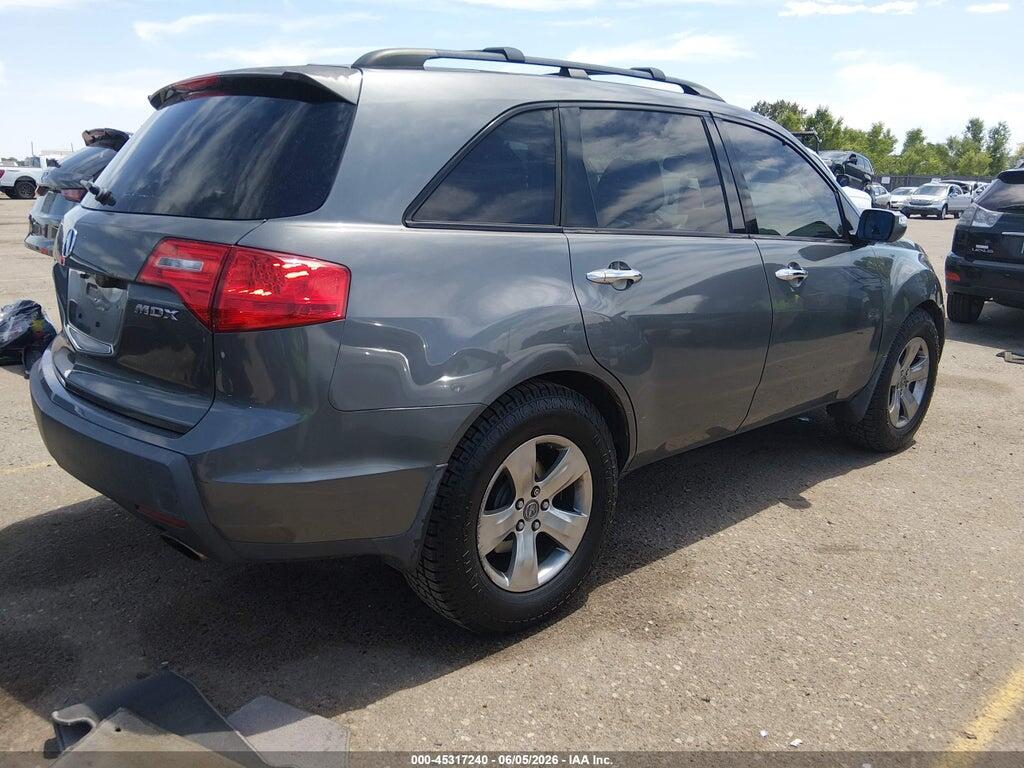 2HNYD28817H528420 2007 ACURA MDX photo no. 4