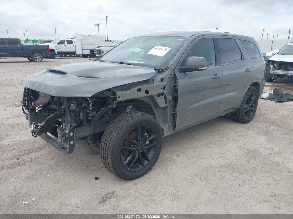 1C4SDJCT0NC187898 2022 DODGE DURANGO photo no. 2