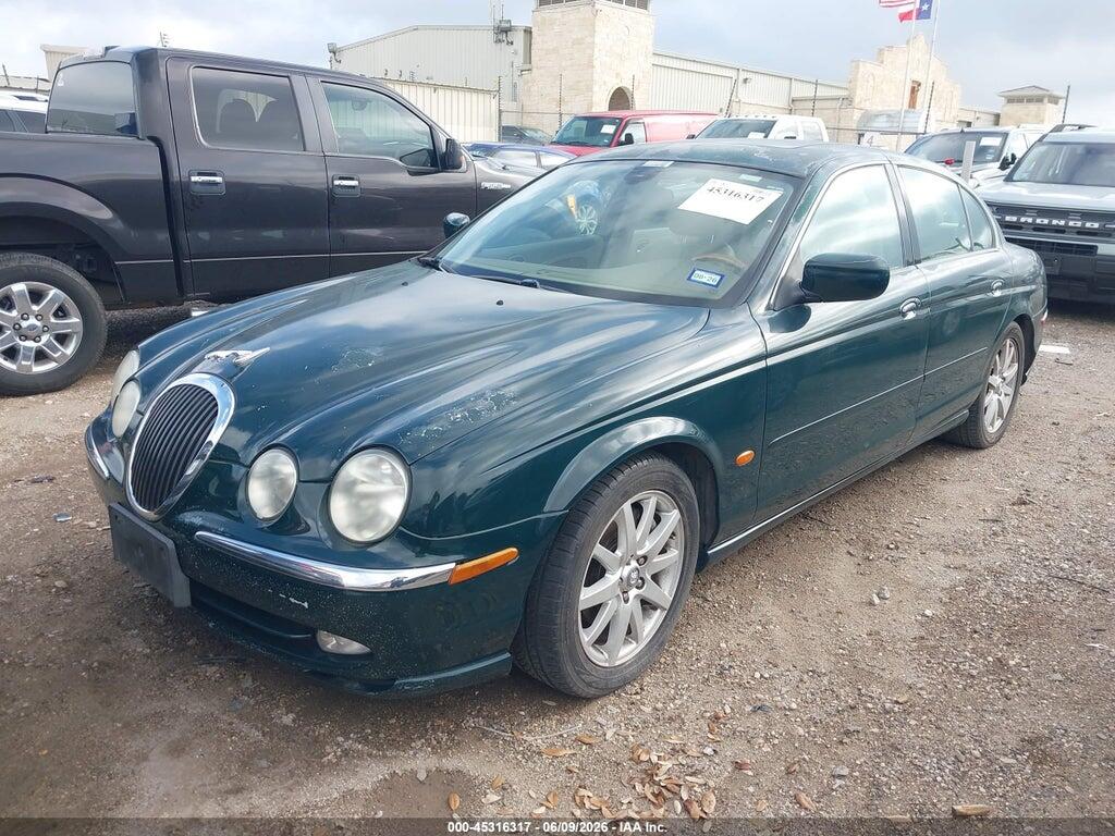 SAJDA01D6YGL74679 2000 JAGUAR S-TYPE photo no. 2