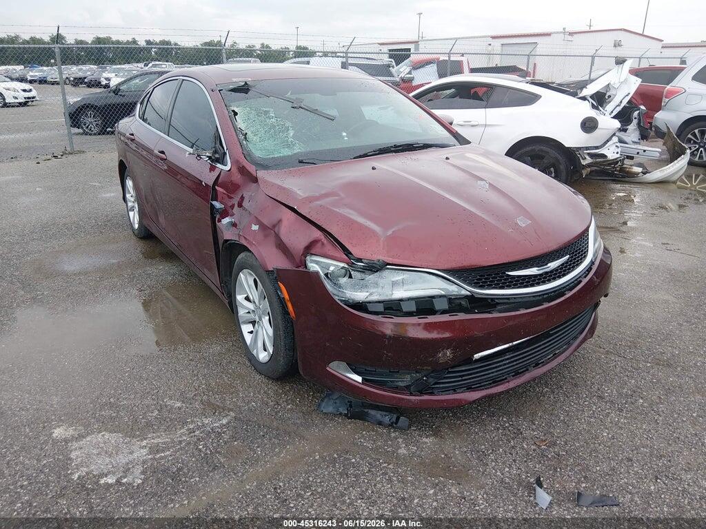 1C3CCCAB0GN172245 2016 CHRYSLER 200 photo no. 1