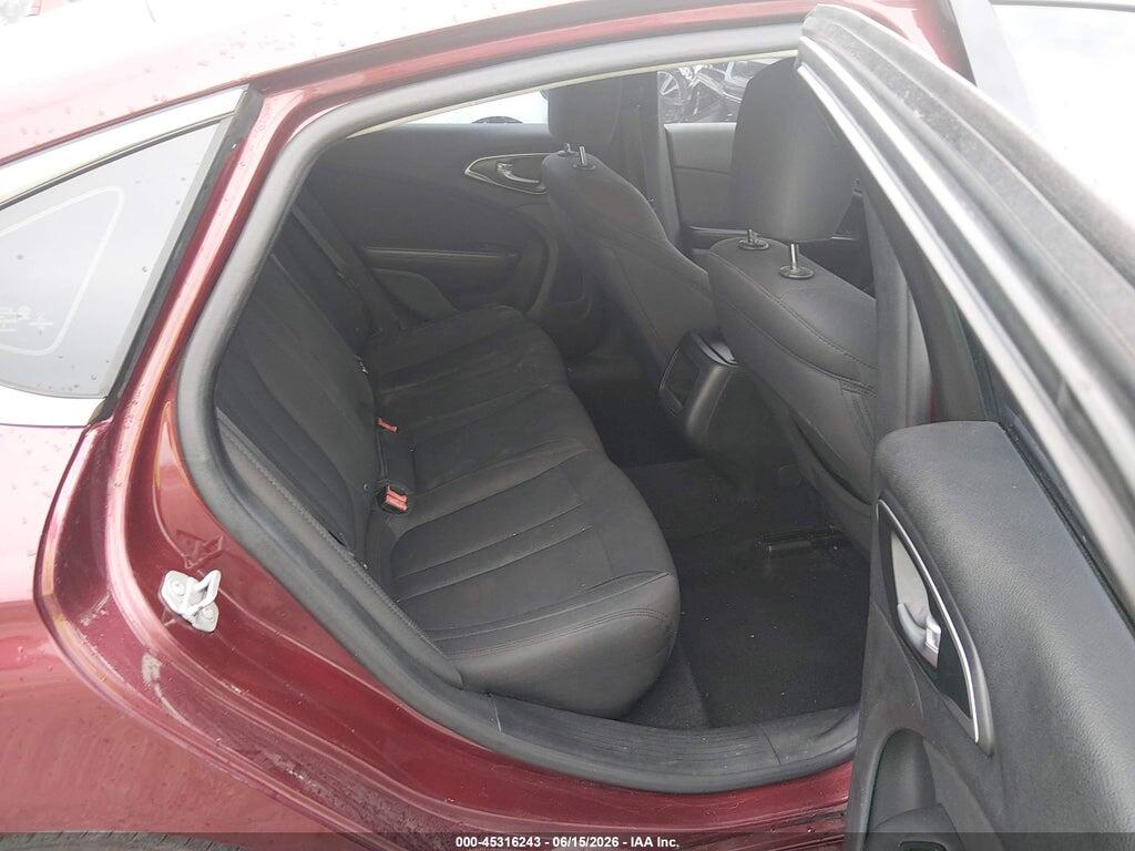 1C3CCCAB0GN172245 2016 CHRYSLER 200 photo no. 8