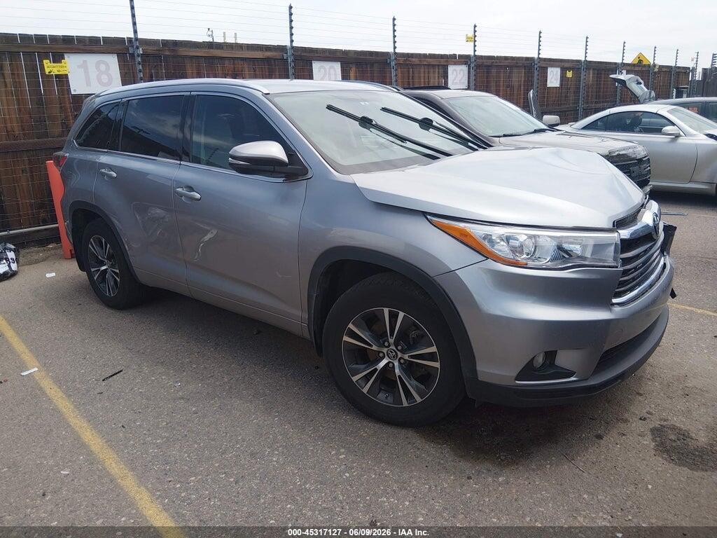 5TDJKRFHXGS352316 2016 TOYOTA HIGHLANDER photo no. 1