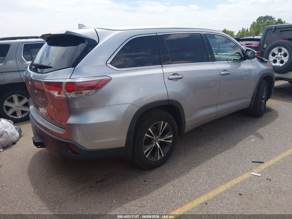 5TDJKRFHXGS352316 2016 TOYOTA HIGHLANDER photo no. 4
