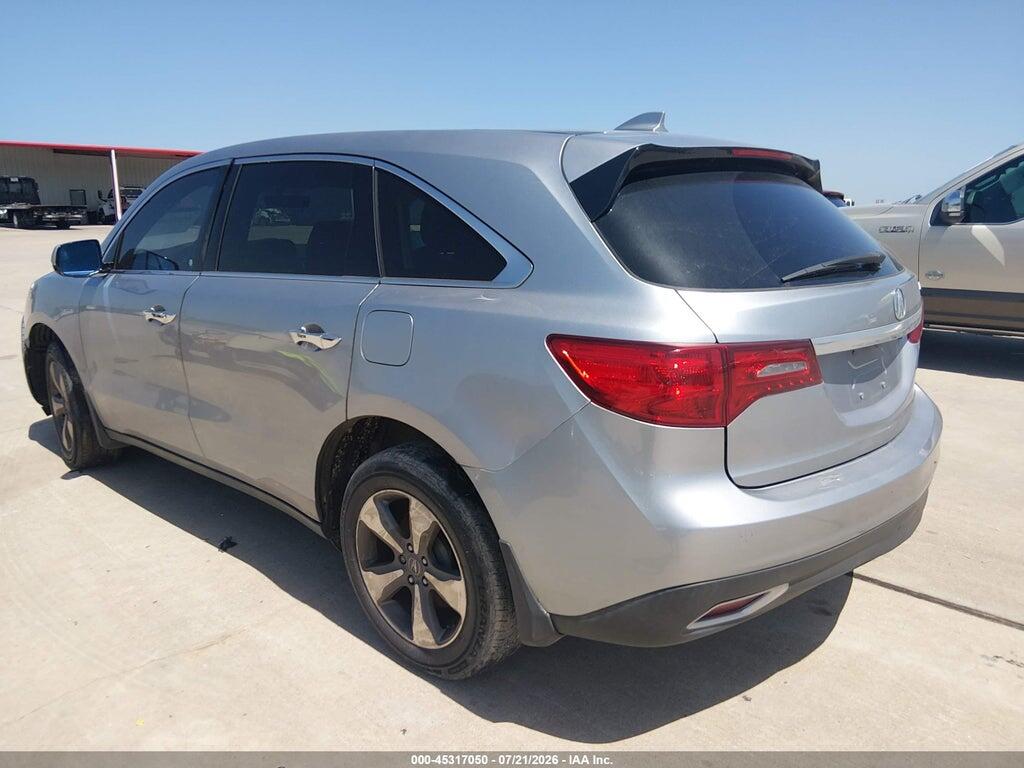 5FRYD3H23GB019442 2016 ACURA MDX photo no. 3