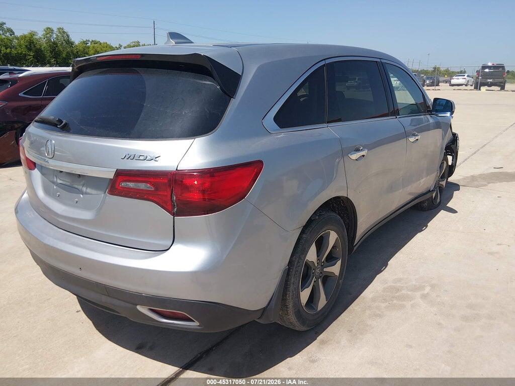 5FRYD3H23GB019442 2016 ACURA MDX photo no. 4