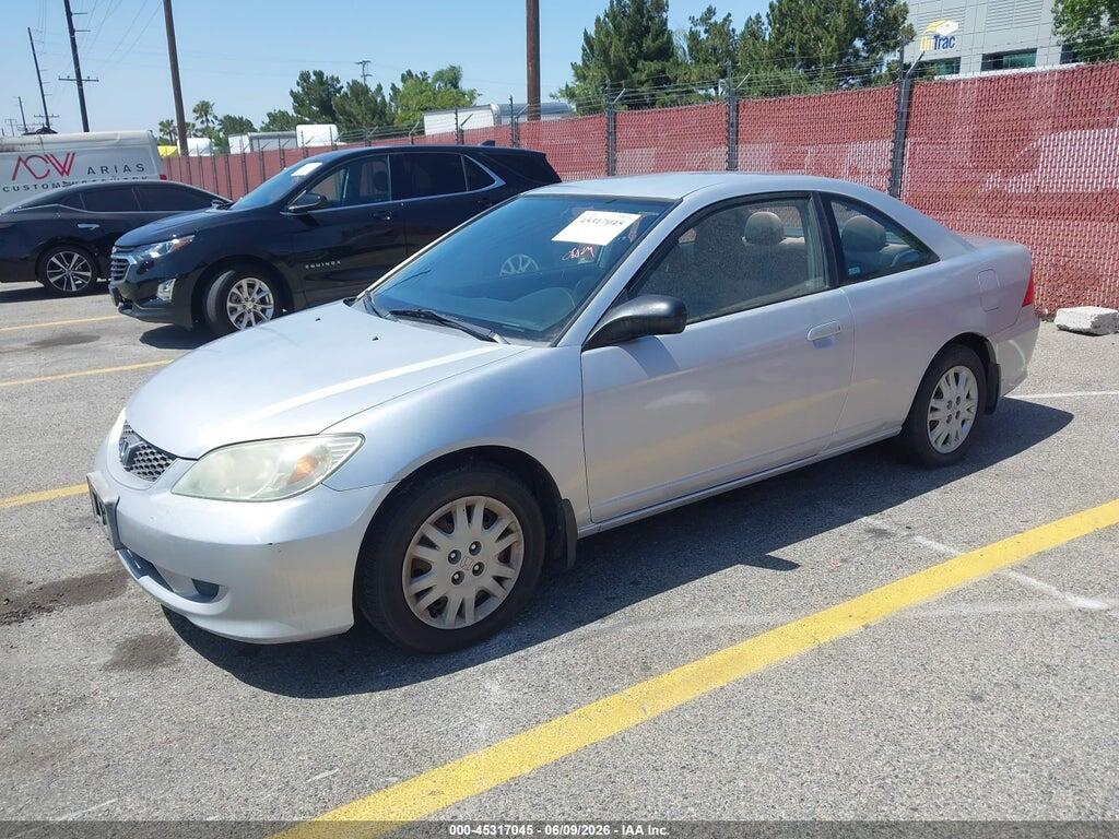 1HGEM21575L008104 2005 HONDA CIVIC photo no. 2