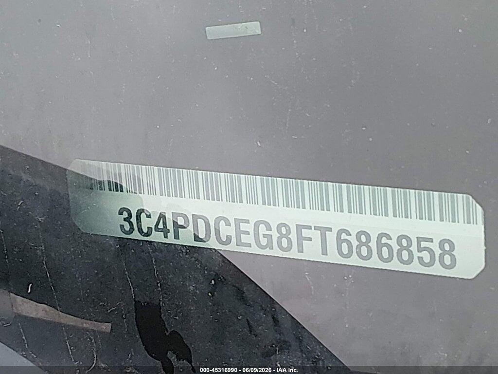 3C4PDCEG8FT686858 2015 DODGE JOURNEY photo no. 9