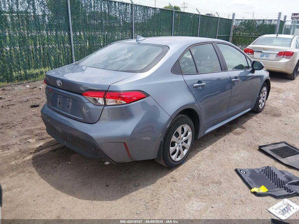 5YFB4MDE2SP291300 2025 TOYOTA COROLLA photo no. 4