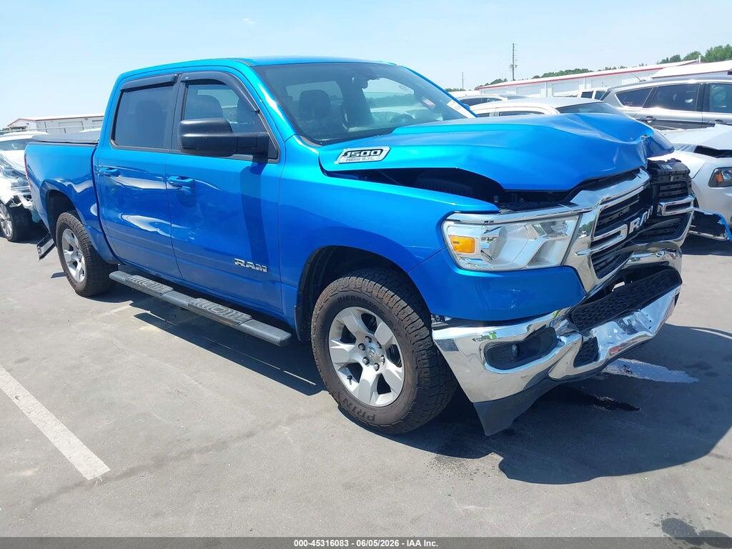 1C6SRFFTXMN520791 2021 RAM 1500 photo no. 1