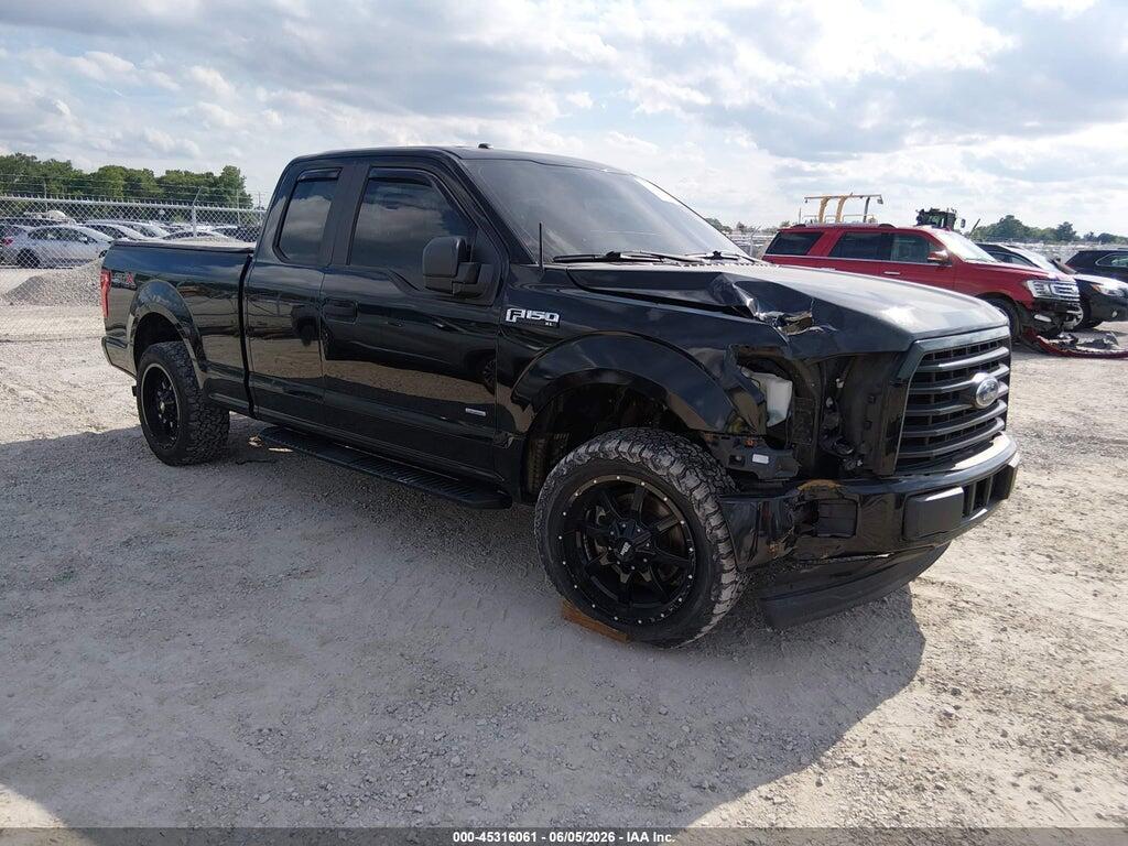 1FTEX1CP5HFA24299 2017 FORD F-150 photo no. 1