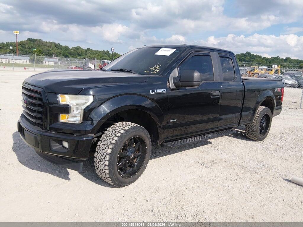1FTEX1CP5HFA24299 2017 FORD F-150 photo no. 2