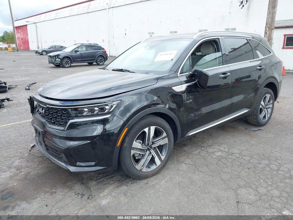 KNDRJDLH8N5122550 2022 KIA SORENTO PLUG-IN HYBRID photo no. 2