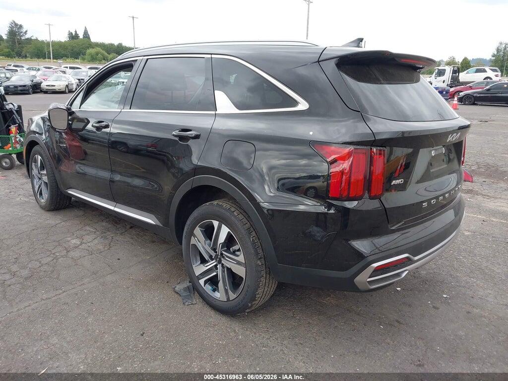 KNDRJDLH8N5122550 2022 KIA SORENTO PLUG-IN HYBRID photo no. 3