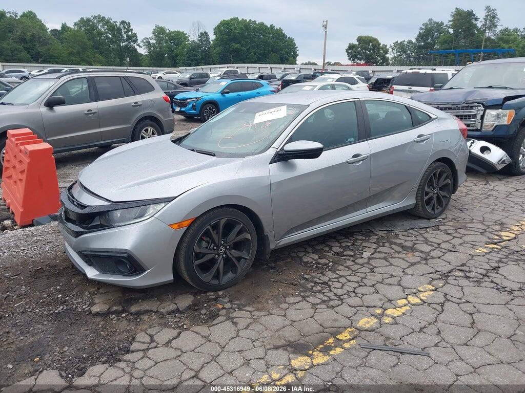 19XFC2F86LE007363 2020 HONDA CIVIC photo no. 2