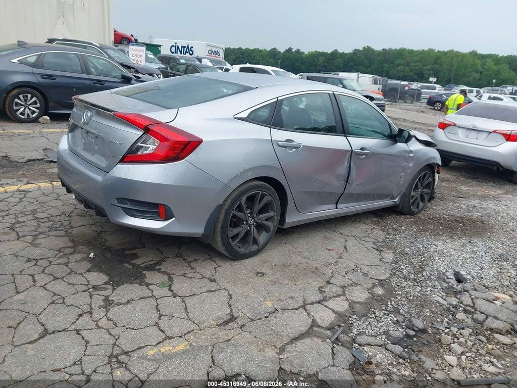 19XFC2F86LE007363 2020 HONDA CIVIC photo no. 4