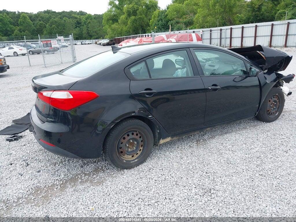 KNAFK4A67F5423441 2015 KIA FORTE photo no. 4