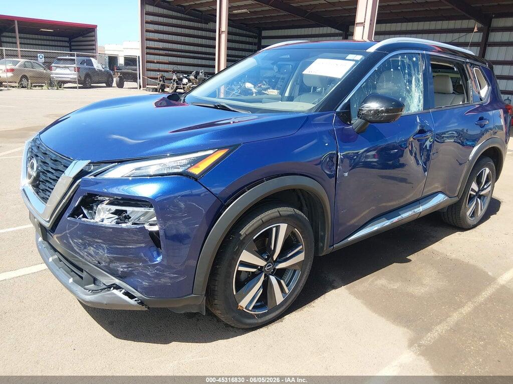 JN8BT3CA1NW042014 2022 NISSAN ROGUE photo no. 2