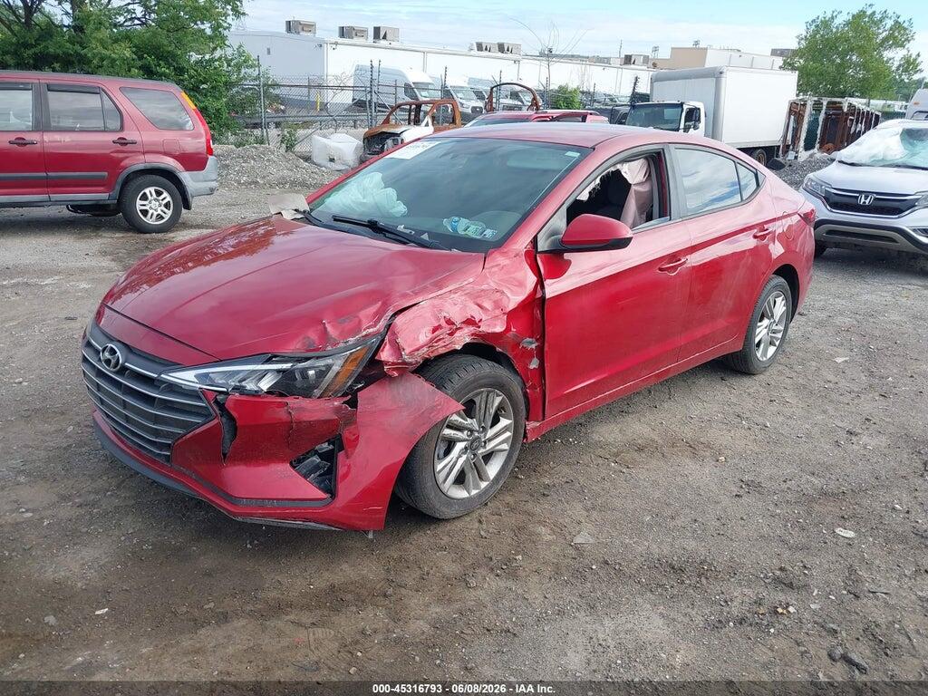 5NPD84LF2KH415201 2019 HYUNDAI ELANTRA photo no. 2