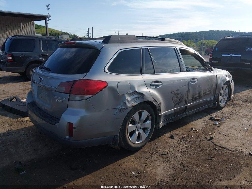 4S4BRBGC3B3318590 2011 SUBARU OUTBACK photo no. 4