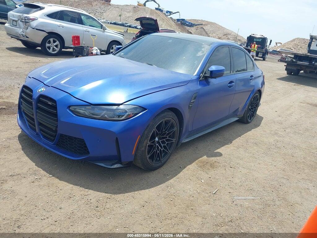 WBS43AY03NFL74134 2022 BMW M3 photo no. 2
