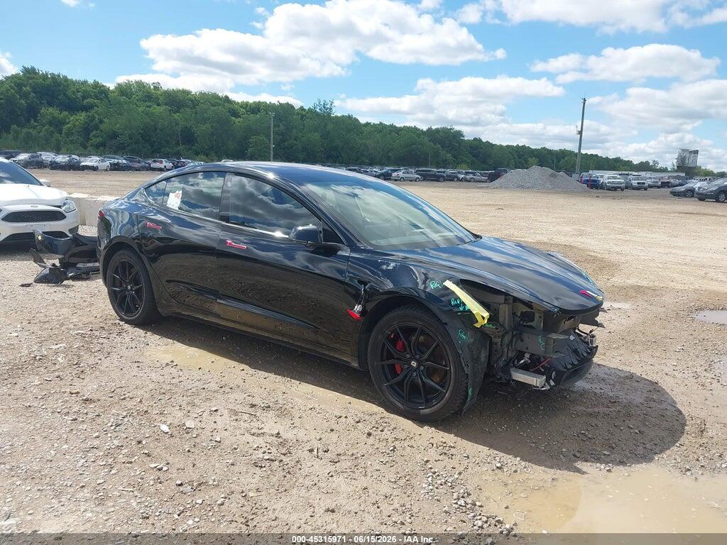 5YJ3E1EA8JF122873 2018 TESLA MODEL 3 photo no. 1