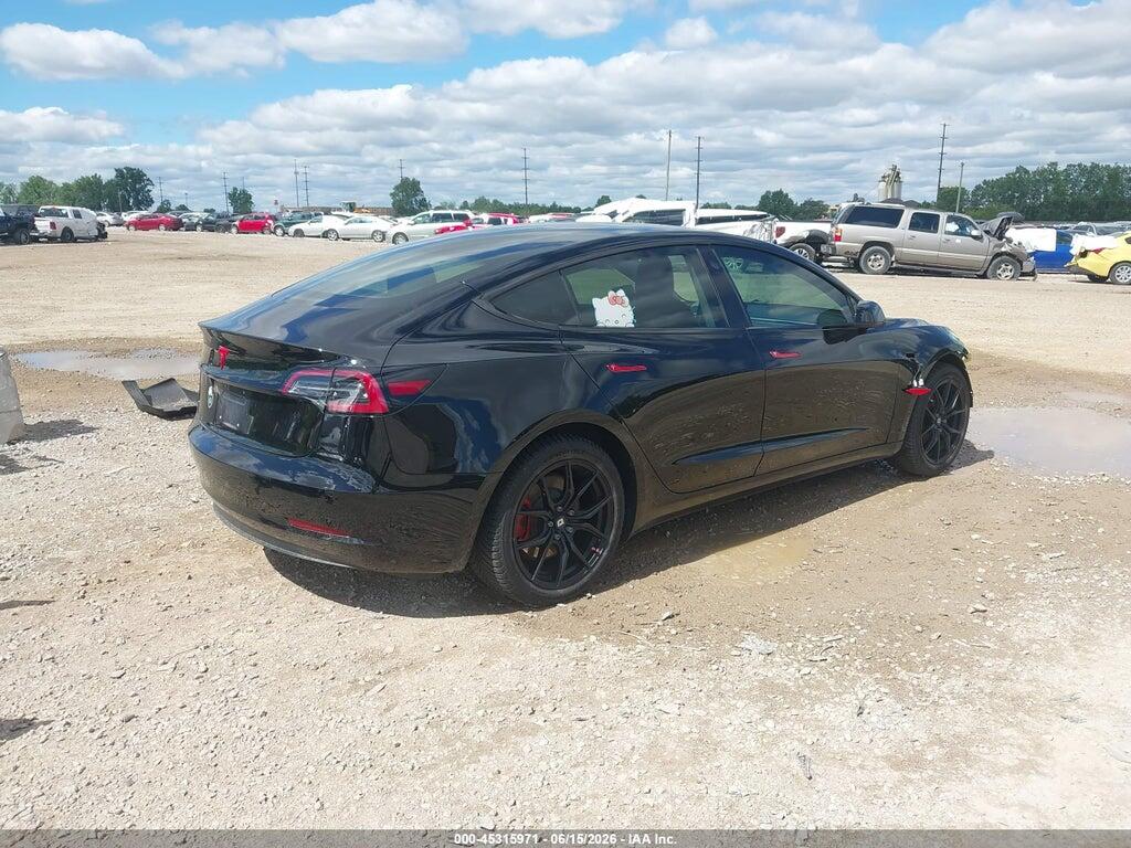 5YJ3E1EA8JF122873 2018 TESLA MODEL 3 photo no. 4
