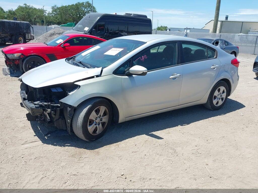 KNAFK4A6XG5488740 2016 KIA FORTE photo no. 2