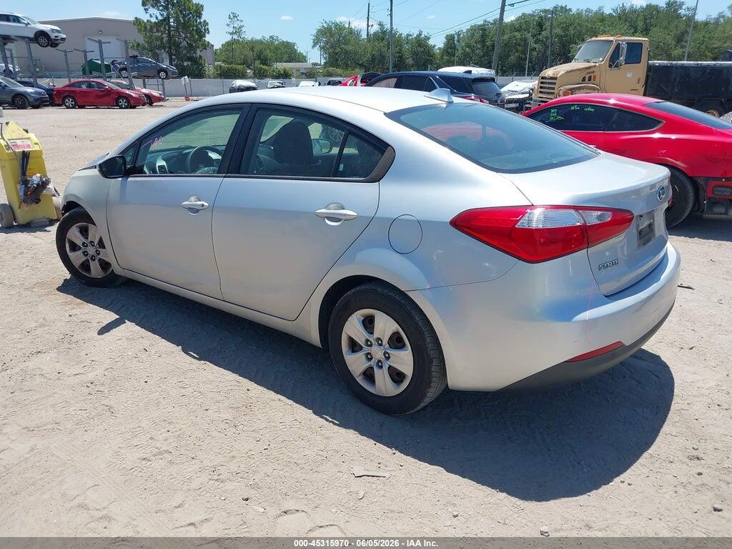 KNAFK4A6XG5488740 2016 KIA FORTE photo no. 3