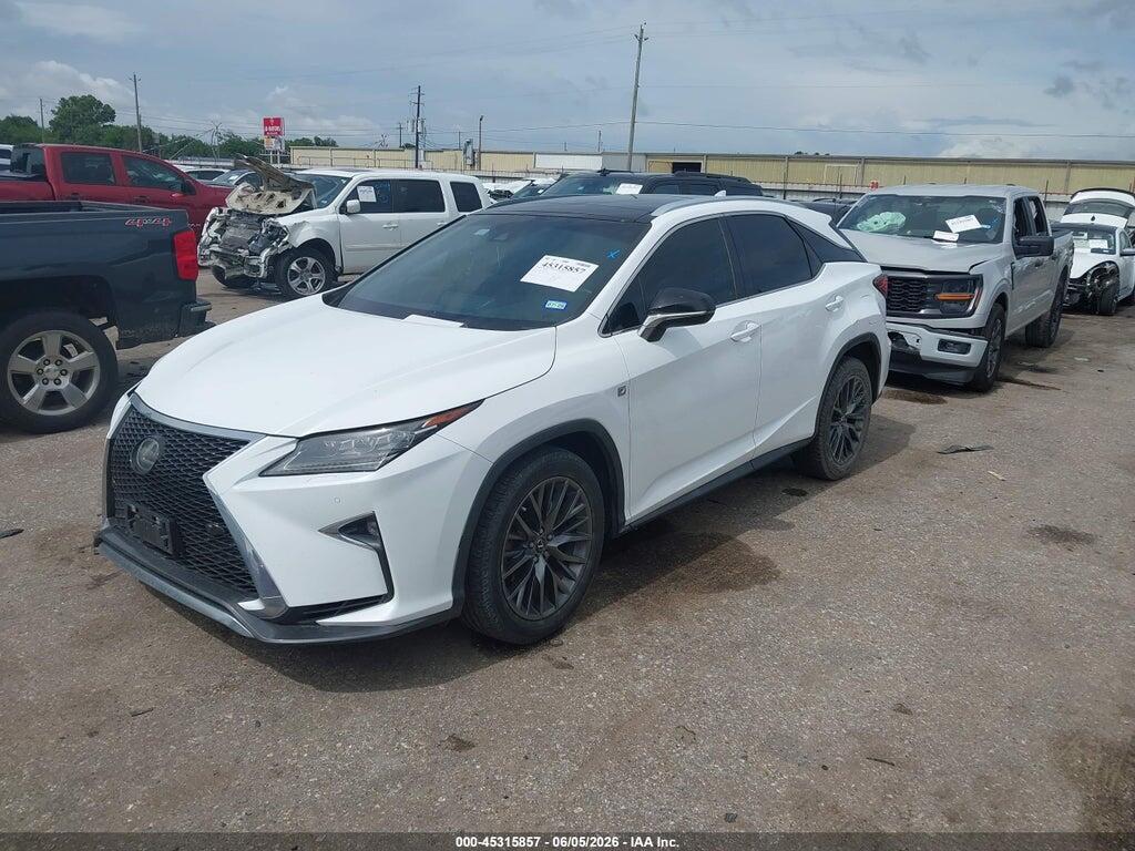 2T2ZZMCAXHC087248 2017 LEXUS RX 350 photo no. 2